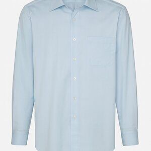 enro big and tall dress shirts NWT Big Tall 18" Neck/35"-36" Tall Sleeve 100% Cotton Enro Dress Shirt Brown